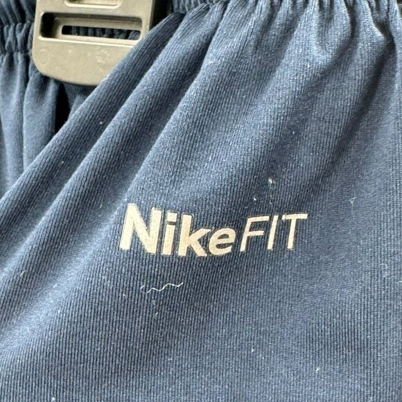 NikeFit Navy Blue Mens Shorts XXL Polyester/Spandex Athletic Wear - Picture 4 of 7
